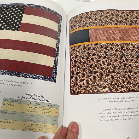 Over Easy: Creative Ideas for Pieced Quilt Backs That Patchwork Place - Picture 4 of 5